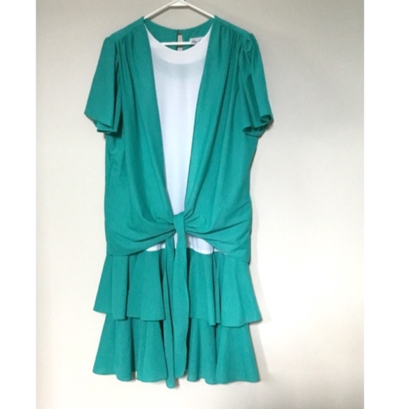 Risa Ann NY Multi-Color Layered Skirt Dress - Picture 12 of 13